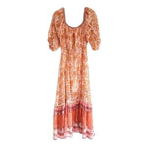 Secret Mission x Super Natural Maxi Boho Dress Size M